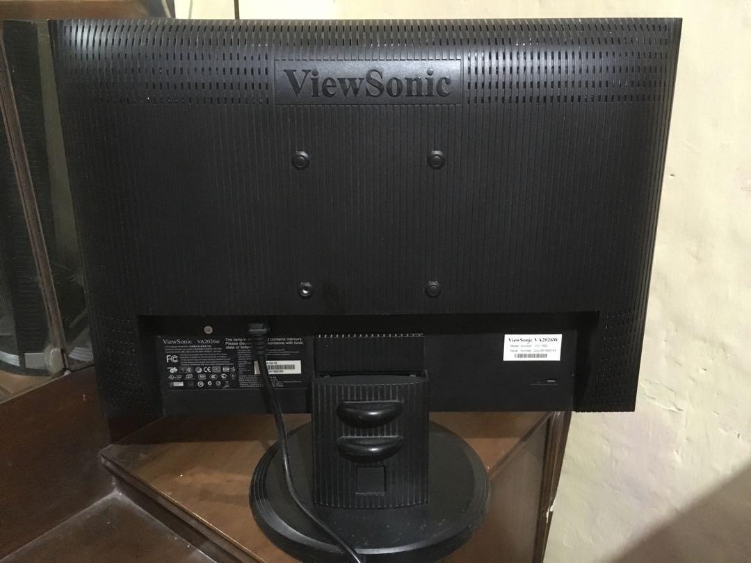 Monitor 20 inch viewsonic VA2026W 