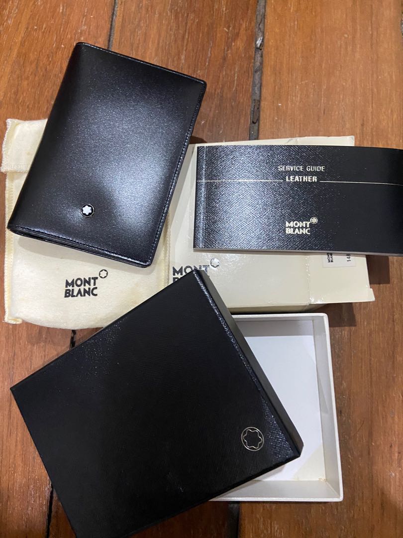 Mont Blanc Pocket Note & Card Holder, Men's Fashion, Watches & Accessories, Wallets & Card