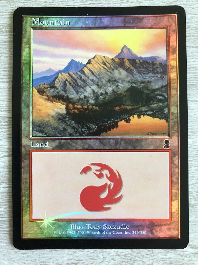 MTG: Mountain,346 - Odyssey(Foil)