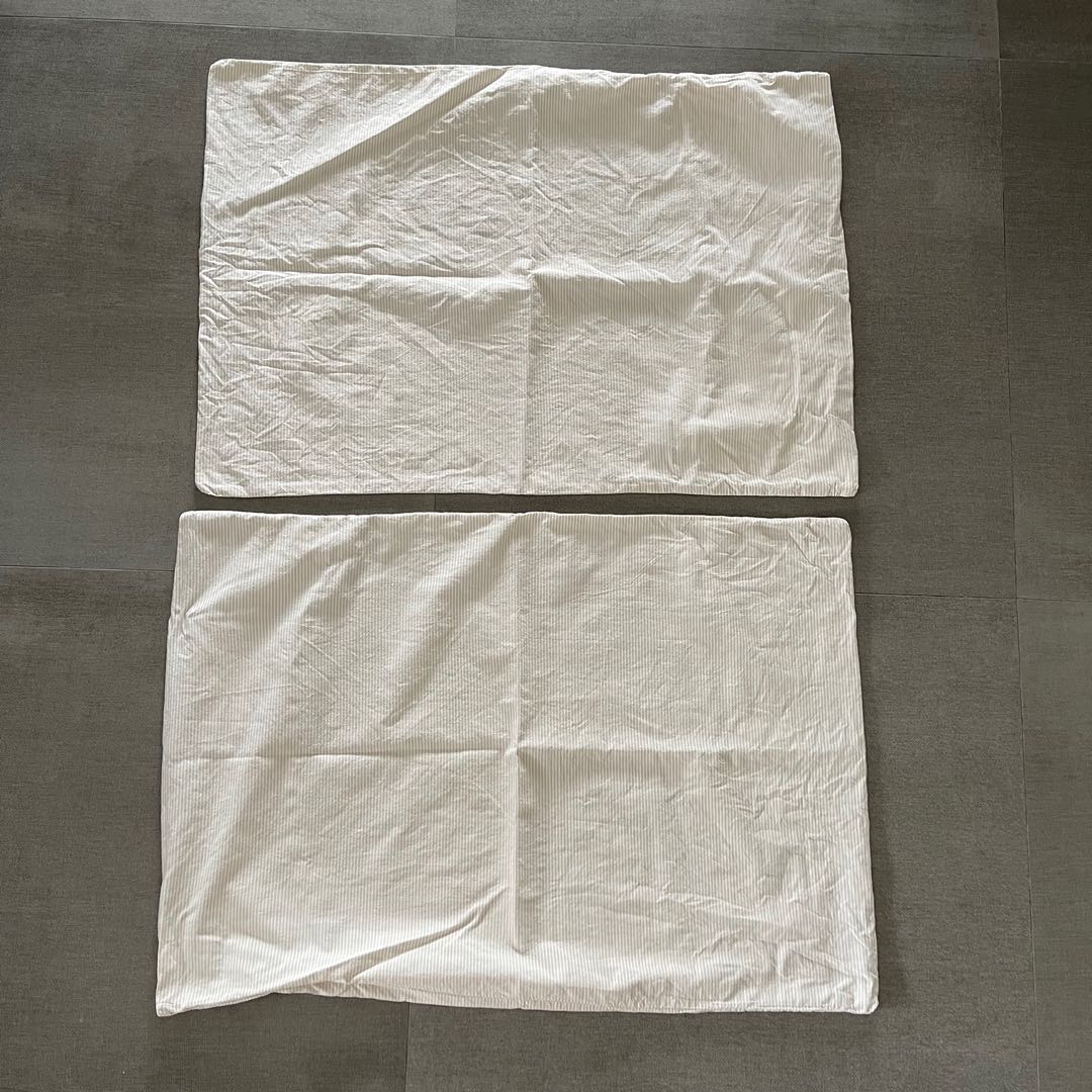 Muji Pillow Cases, Furniture & Home Living, Bedding & Towels on Carousell