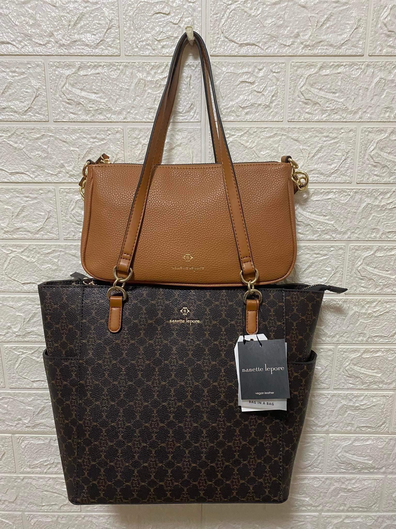 Nanette lepore vegan leather purse deals