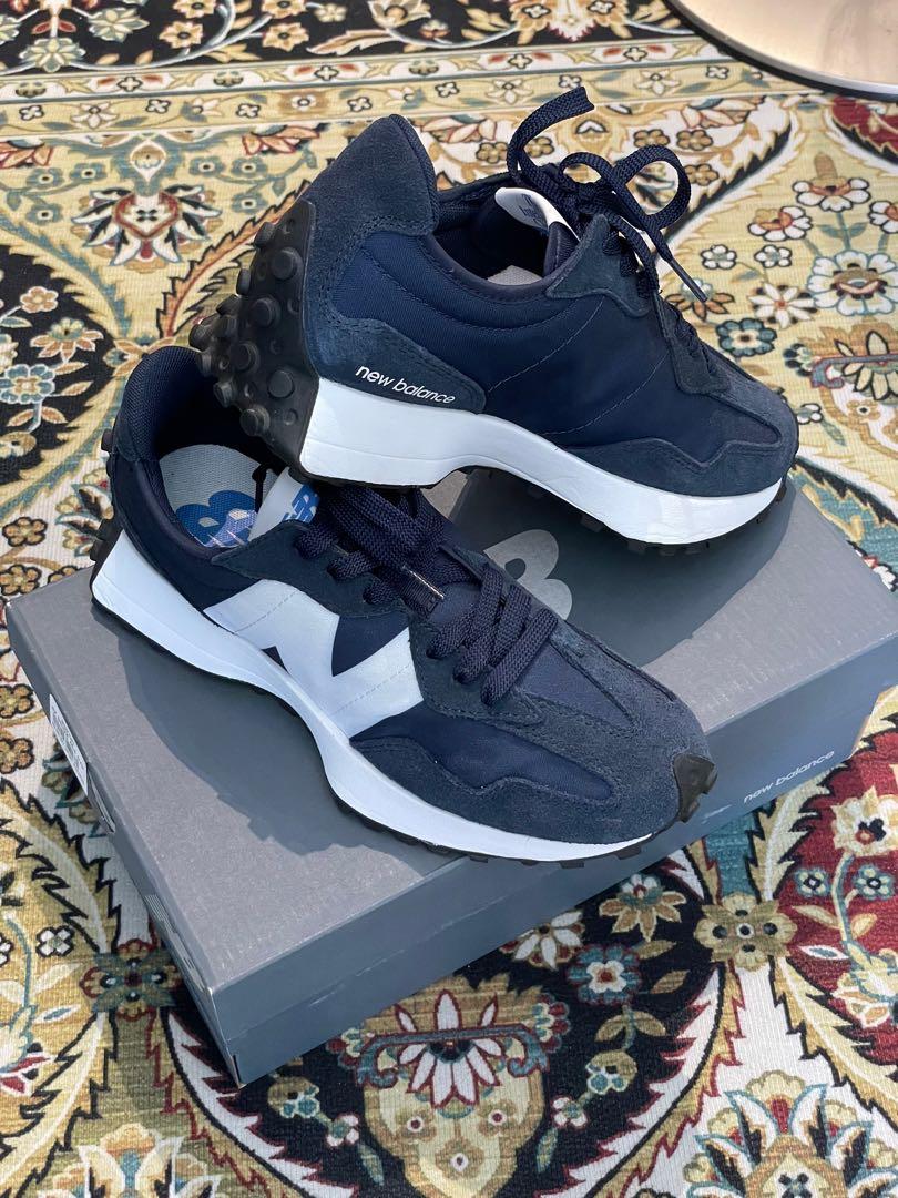 New balance 327 navy silver 2025