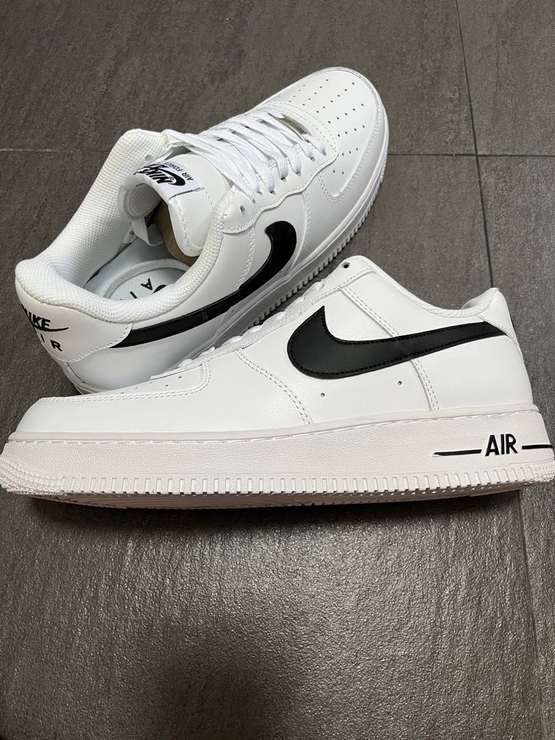 Nike Air Force 1 Black n White Men s Fashion Footwear Sneakers