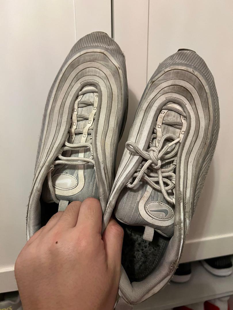 Nike Air Max 97 Ultra 17 White Platinum Men s Fashion Footwear Sneakers on Carousell