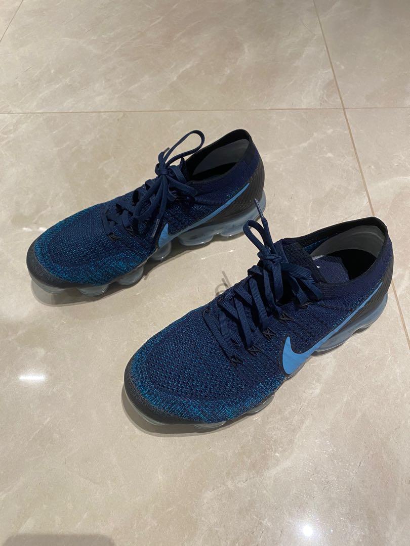 Turbulencia transportar enlace Nike Air VaporMax JD Sports Ice Blue US10.5 [USED], Men's Fashion,  Footwear, Sneakers on Carousell