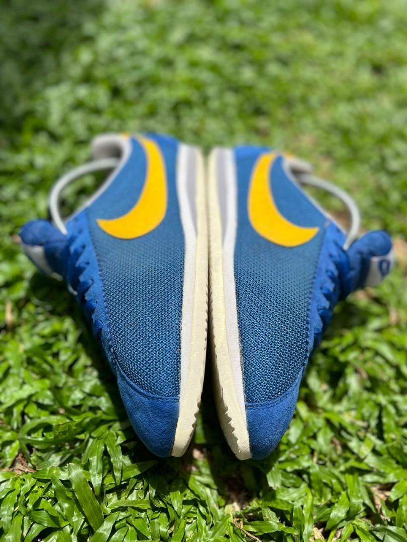 Nike cortez store shoes blue yellow