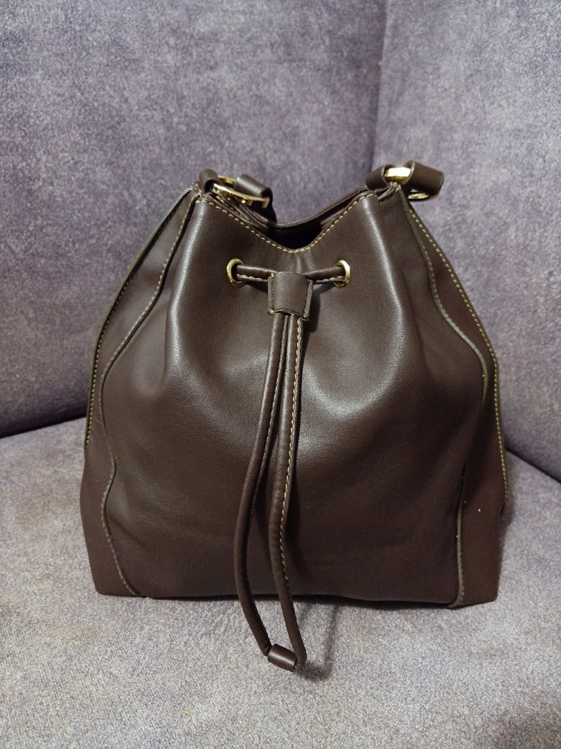 Nine West bucket bag, Luxury, Bags & Wallets on Carousell