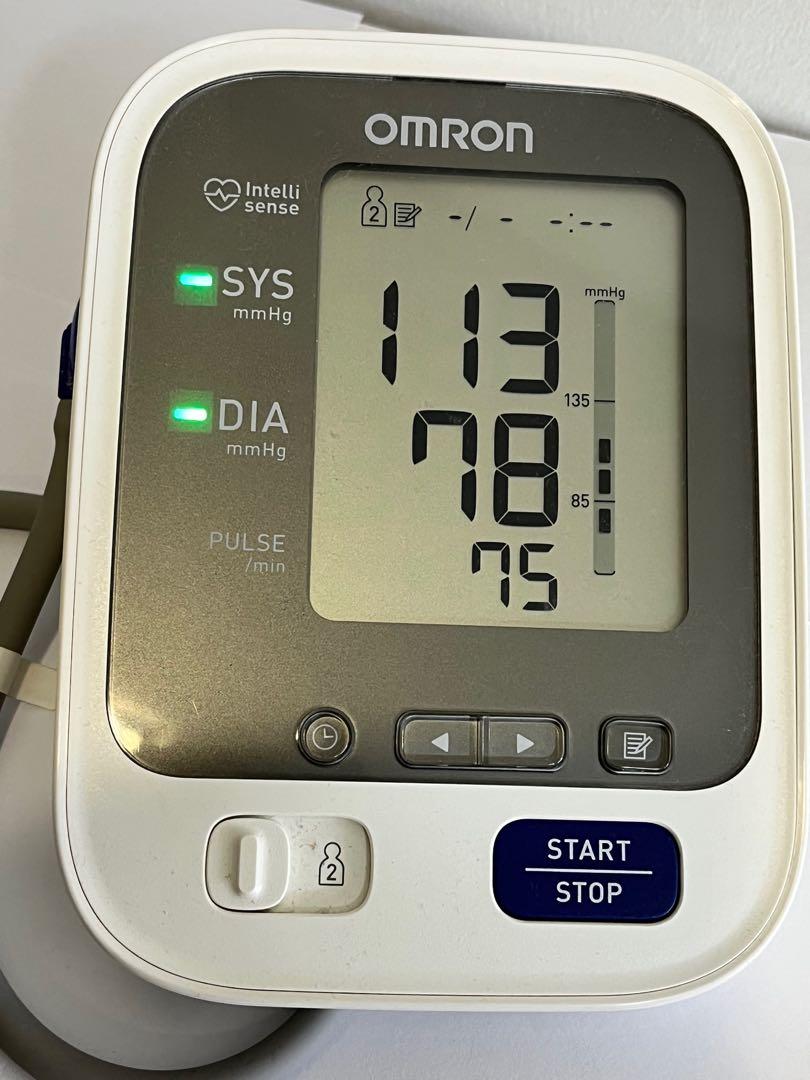 Omron BP760N blood pressure monitor (Large Display), Health & Nutrition