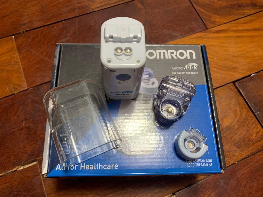 Omron Micro AIR U22 Pocket Nebulizer (Category: Medical Supplies & Tools) located in Manila. Submitted by carol11111 (Listing ID 1163437141, Image 3). Description: Slighty used Omron Micro Air U22 Pocket Nebulizer Rfs: doesn’t need it anymore Shipping c/o buyer.