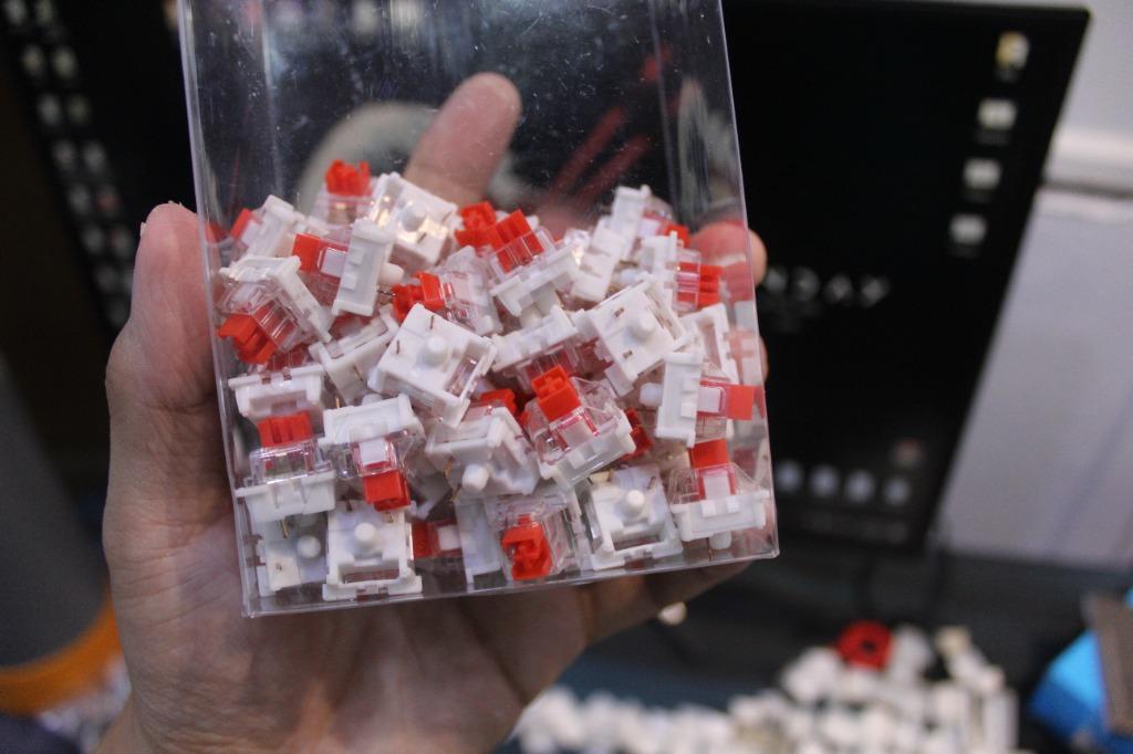 Outemu Red Switch (68 pieces), Computers & Tech, Parts & Accessories ...