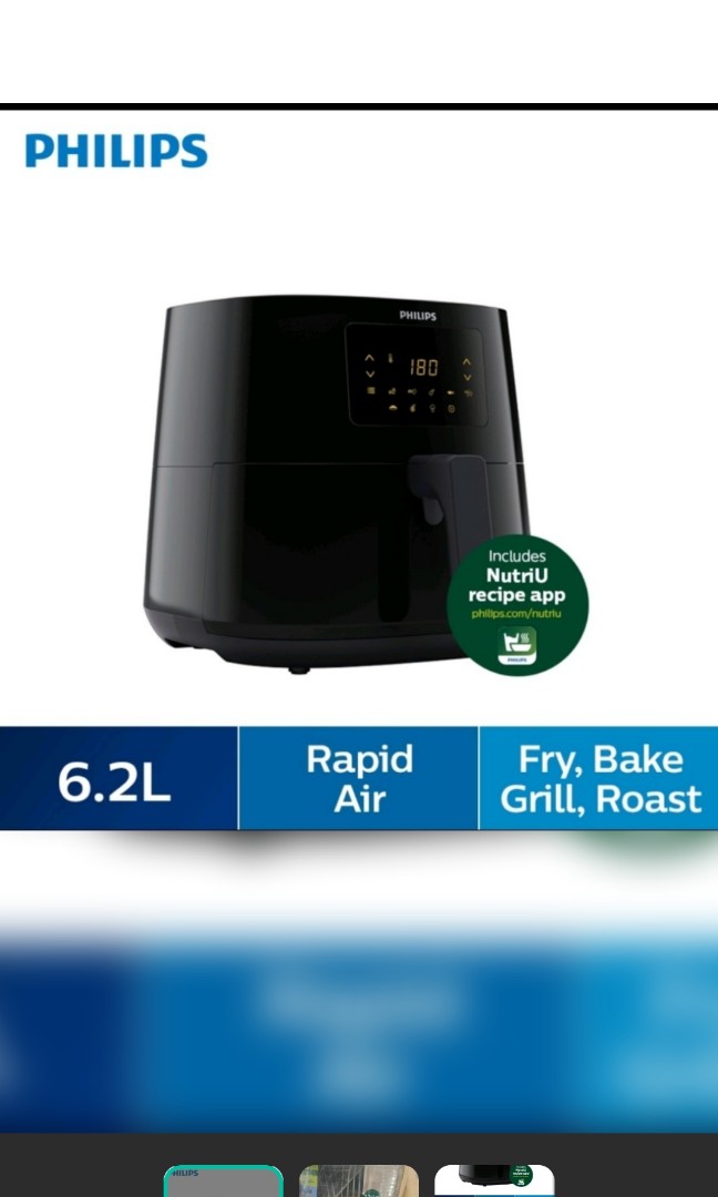 Philips Air fryer HD9270, TV & Home Appliances, Kitchen Appliances