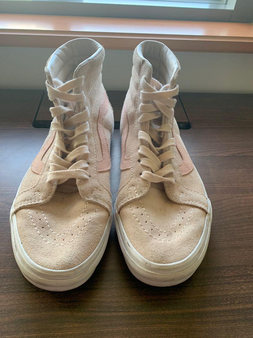 All pink high sales top vans