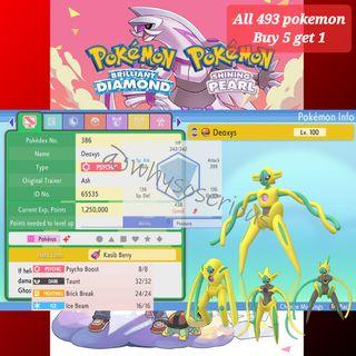 DARKRAI SHAYMIN Shiny 6IV PACK // Pokemon Brilliant Diamond 