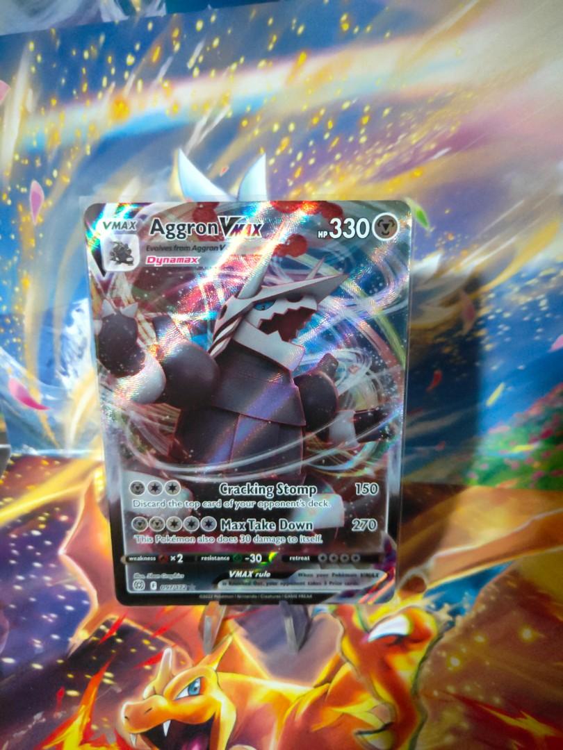 Pokemon TCG Pokemon Cards For Sale Aggron Vmax 097/172, Hobbies