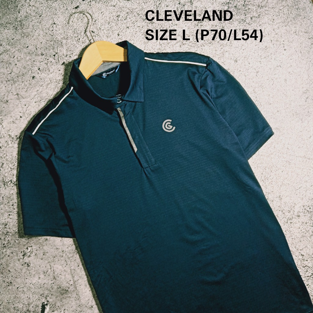 Poloshirt Cleveland golf, Fesyen Pria 