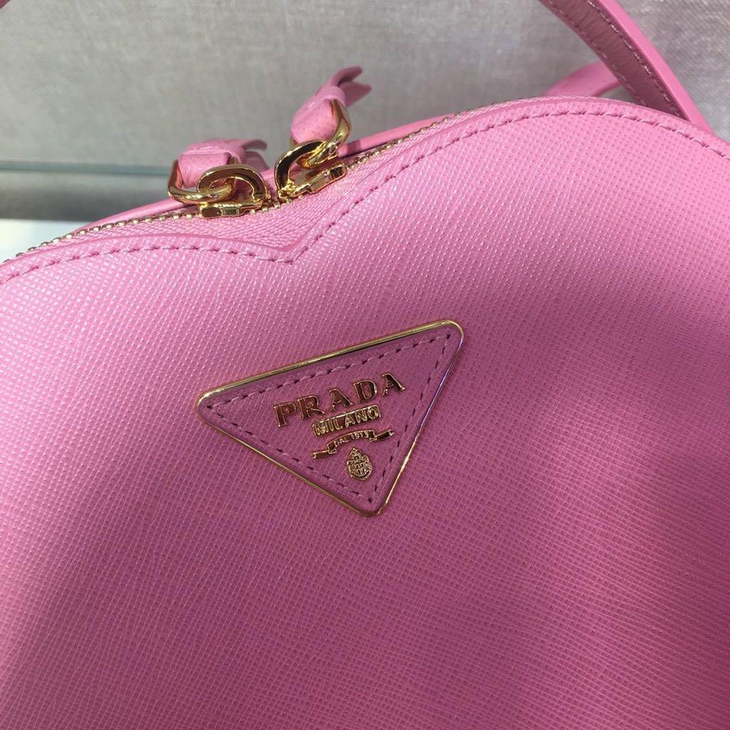 Prada Odette Heart Bag, Luxury, Bags & Wallets on Carousell