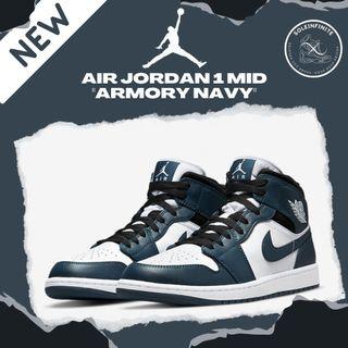 [PRE-ORDER] Air Jordan 1 Mid “Armory Navy”