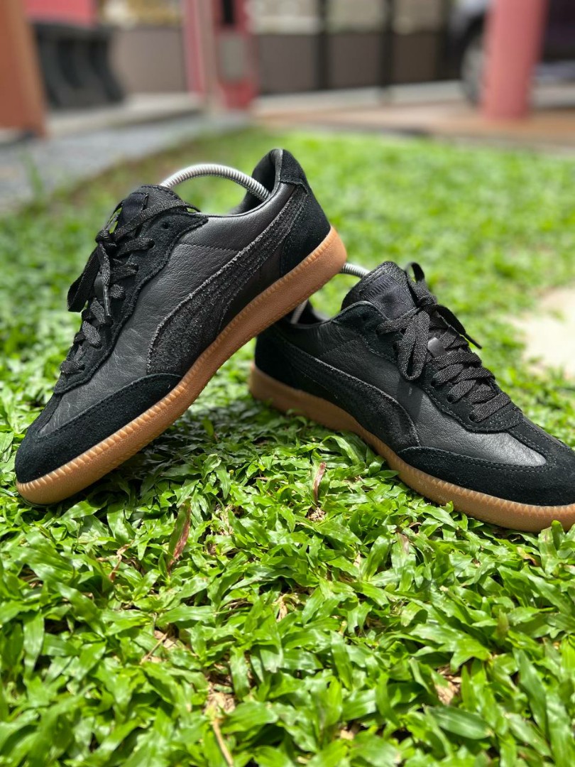 Puma Liga Black Men s Fashion Footwear Sneakers on Carousell