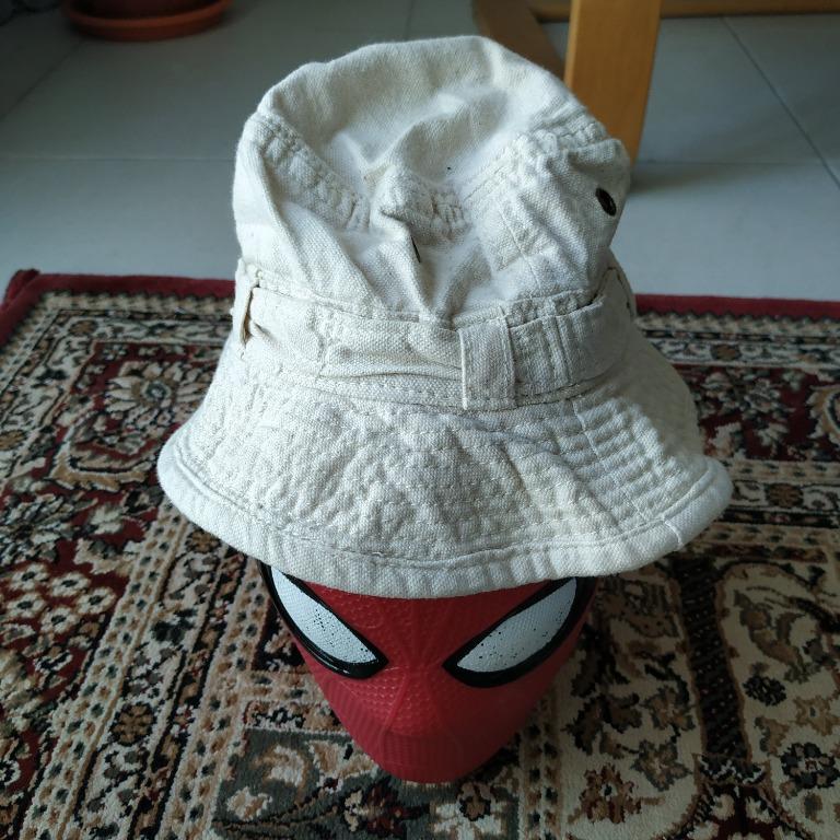 RALPH LAUREN POLO INFANT BABY BUCKET SUMMER HAT TOPI BAYI 44CM