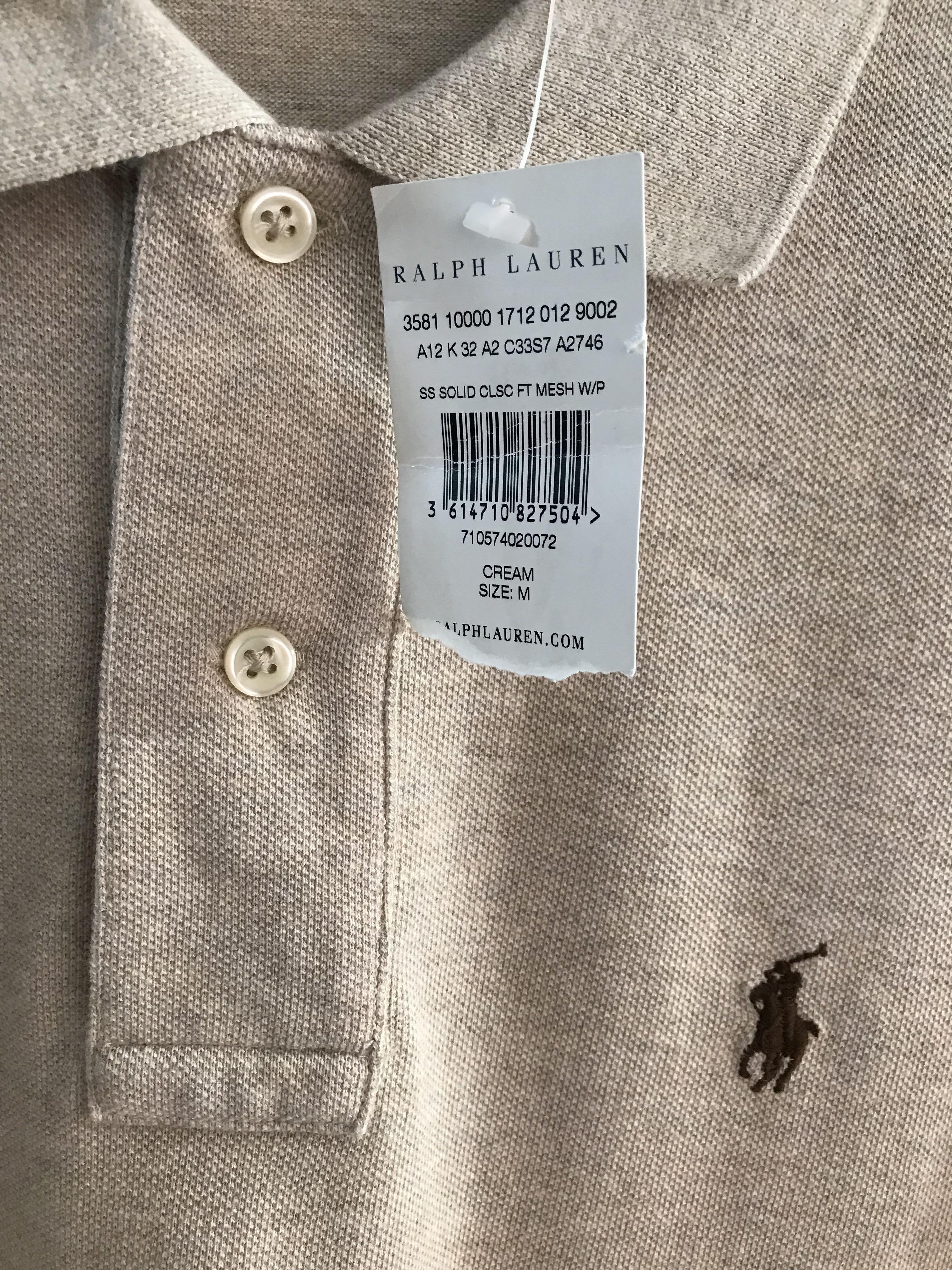 Ralph Lauren Polo shirt Brand new with tag Size Medium Width ...