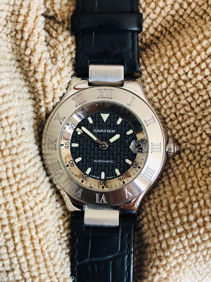 Rare Cartier Autoscaph, Luxury, Watches 
