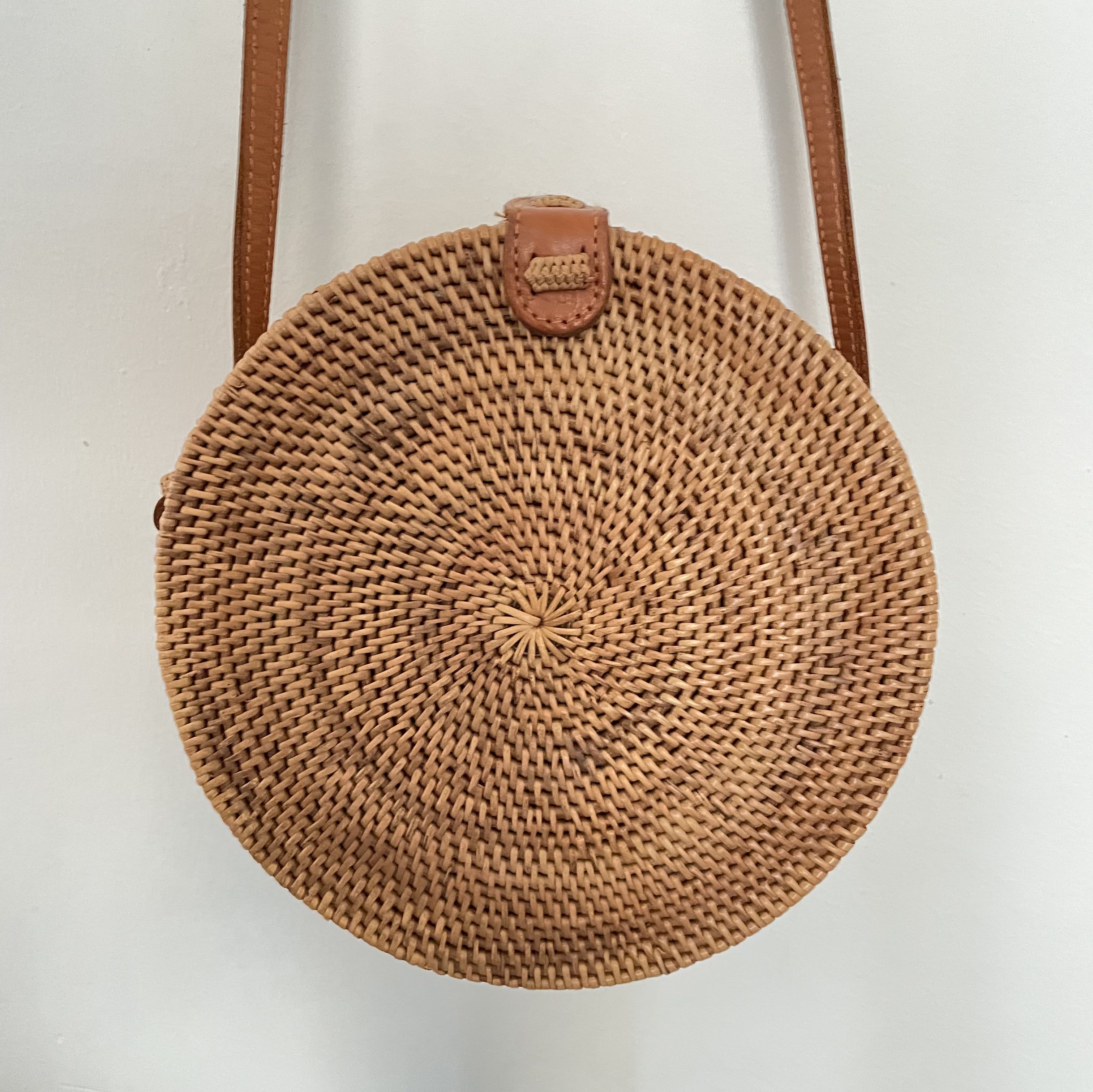 Rattan Bag, Women's Fashion, Bags & Wallets, Beach Bags on Carousell