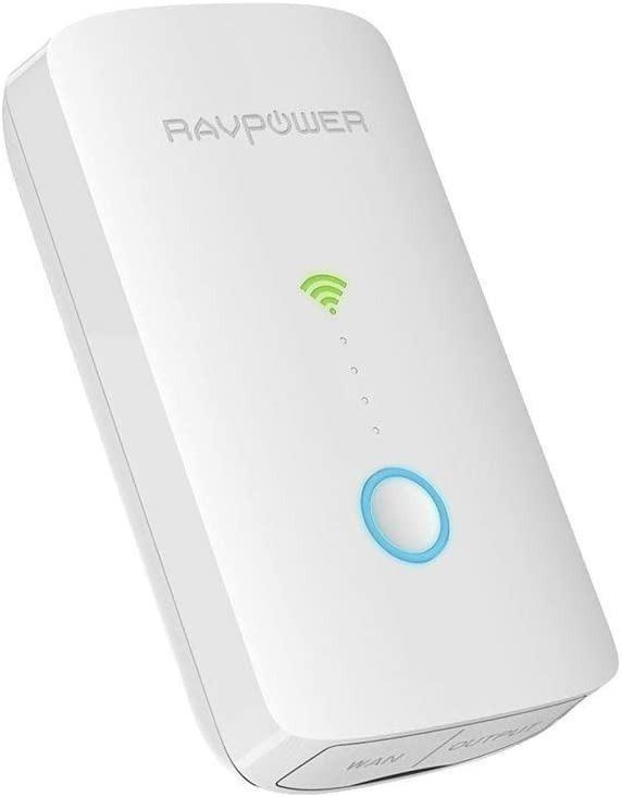 RAVPower FileHub Plus, Wireless Travel Router, Portable SD Card,HDD ...