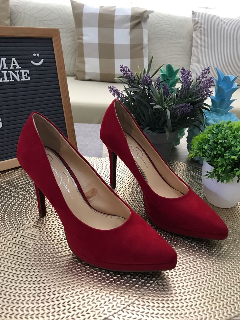 Red shoes, Women's Fashion, Footwear 