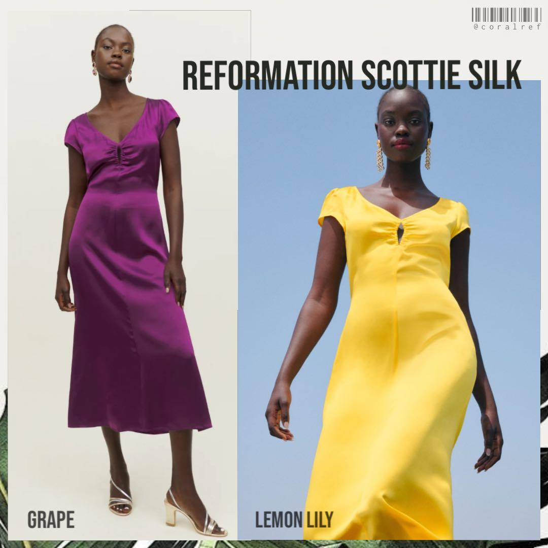 Reformation lily dress top