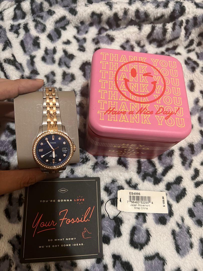 Fossil watch that online looks like a rolex