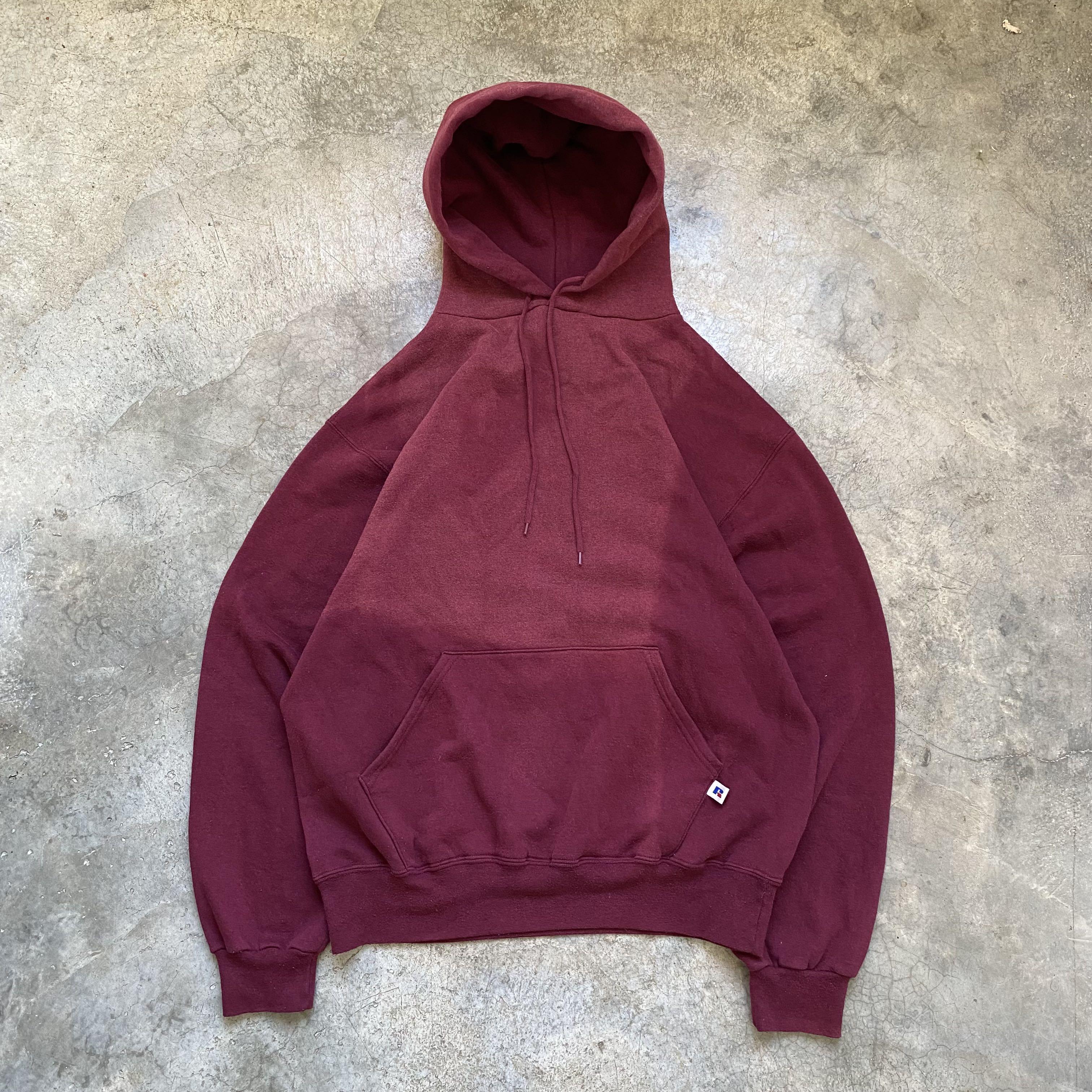 Russell Athletics Blank Maroon Pullover 