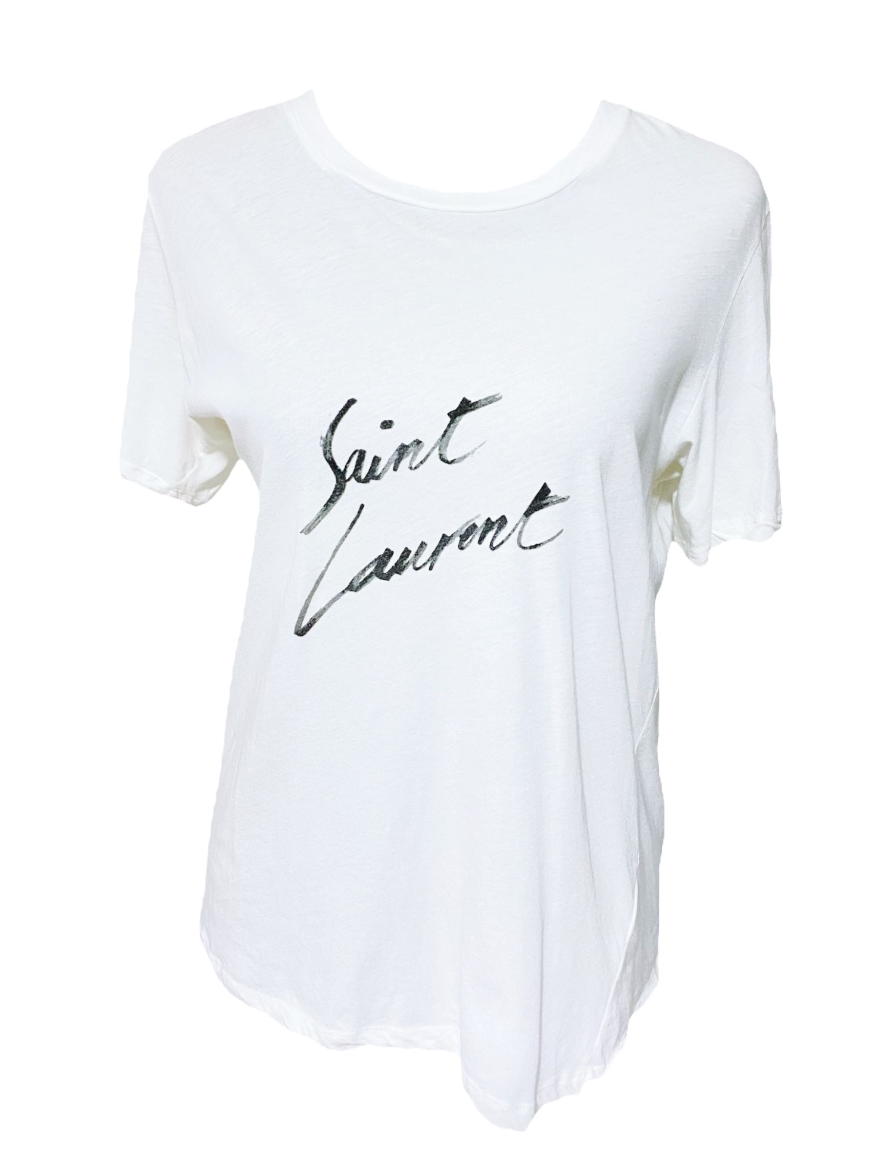 ⚜️Saint Laurent Signature top - YSL, Luxury, Apparel on Carousell