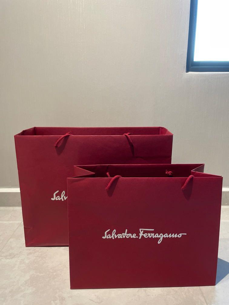Salvatore ferragamo paper hot sale bag
