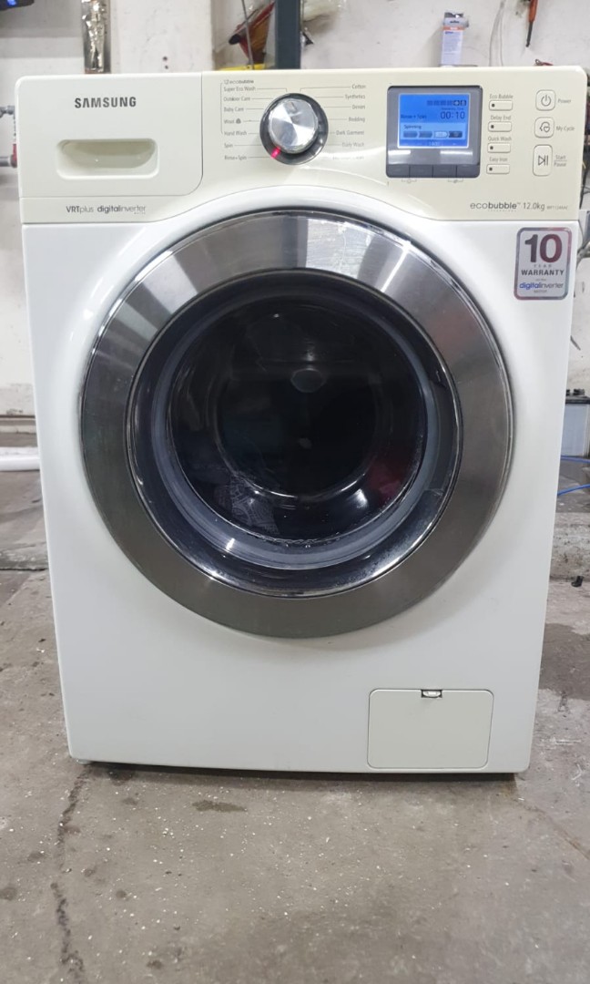 Samsung 12 kg Front Load Washing Machine, TV & Home Appliances, Washing