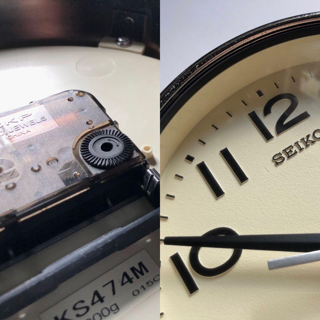 Seiko Quartz Wall Clock .Green Lake .(Quiet Sweep Second hand) working