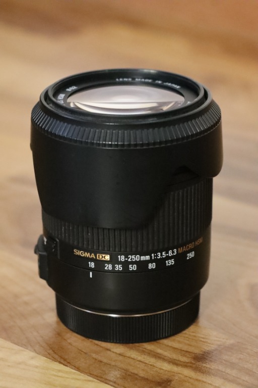 Sigma 18250mm (Canon Mount) f/3.56.3 DC, Photography, Lens & Kits on Carousell