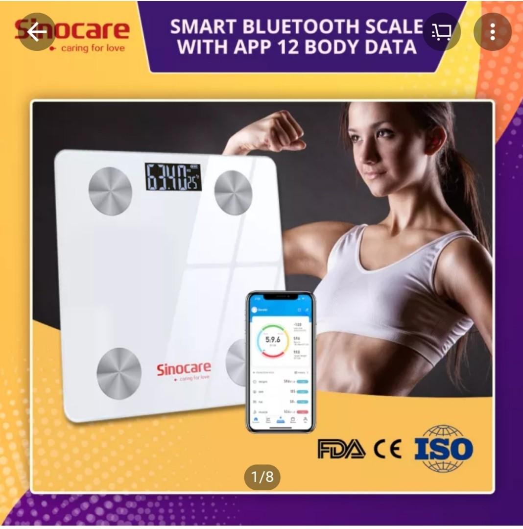 Fitbit compatible scale, Health & Nutrition, Health Monitors & Weighing  Scales on Carousell