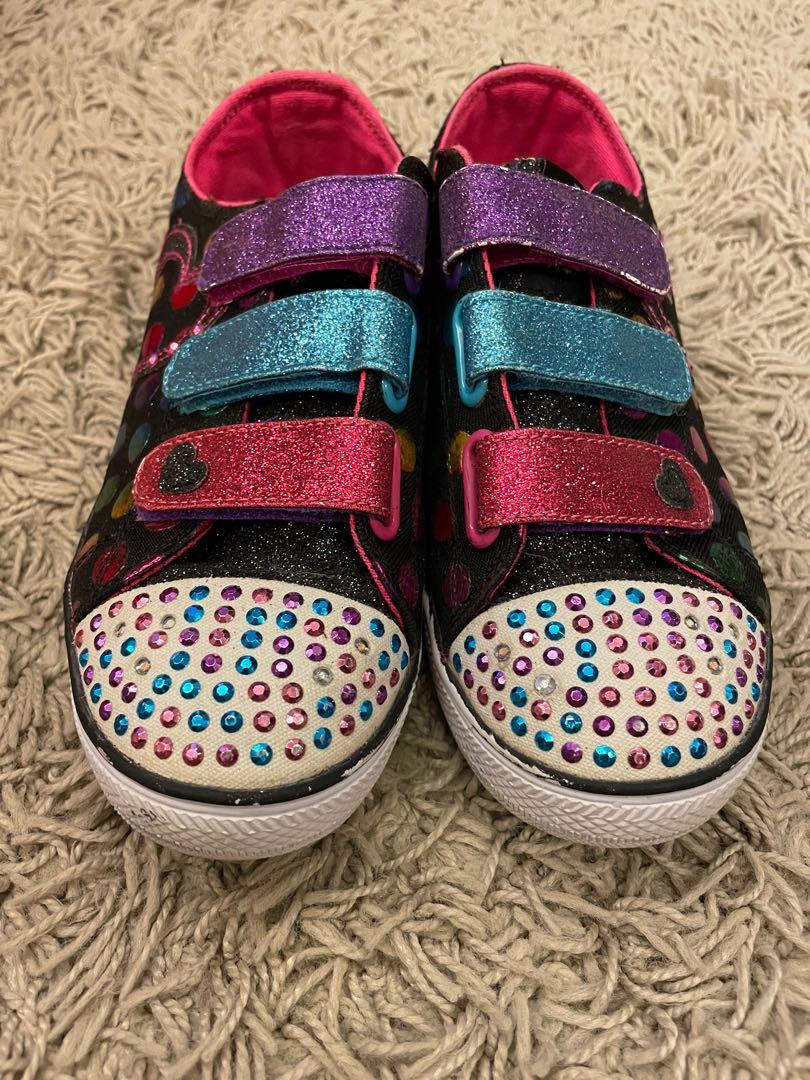 Skechers Twinkle Toes Blinking Shoes Babies Kids Babies Kids