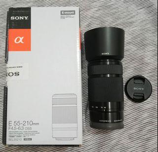 Sony E55-210mm Telephoto Lens