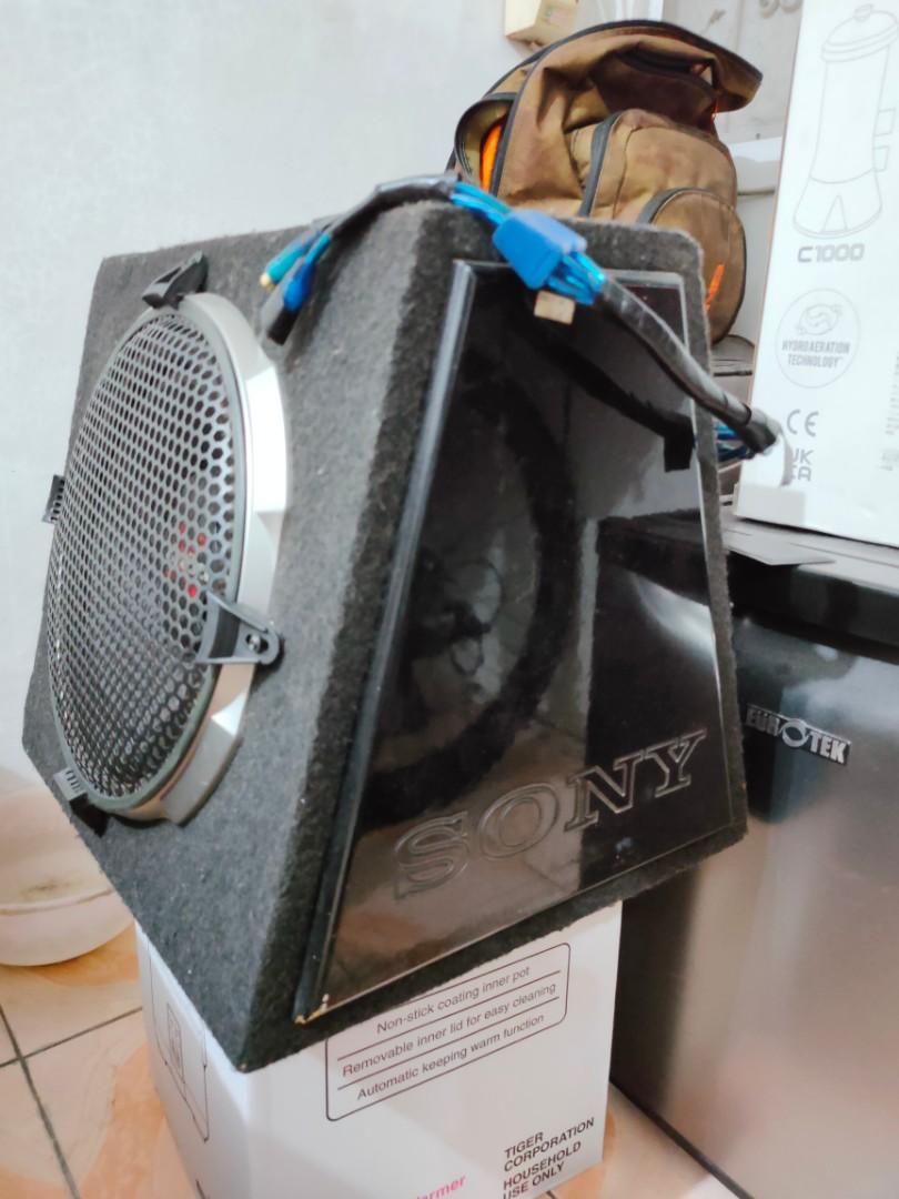 Sony Xplod Subwoofer with Amplifier, Audio, Soundbars, Speakers