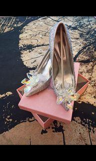 Sparkly high heels