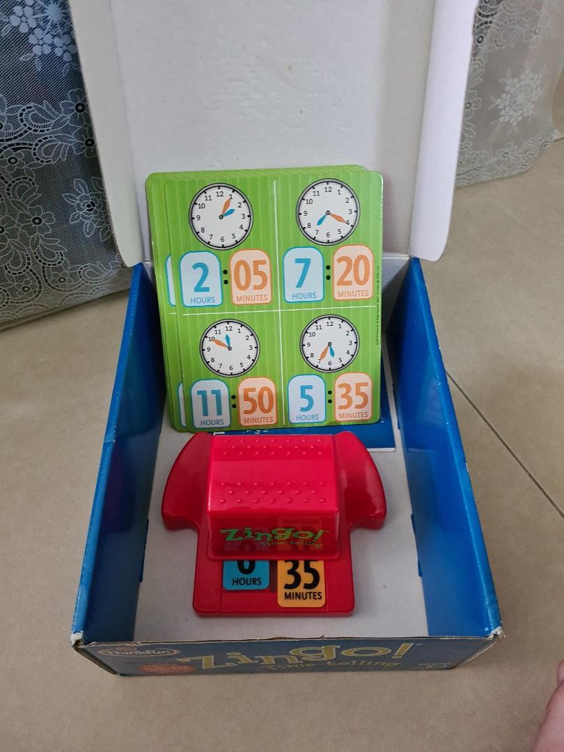 Think fun Zingo Time telling, Hobbies & Toys, Toys & Games on Carousell