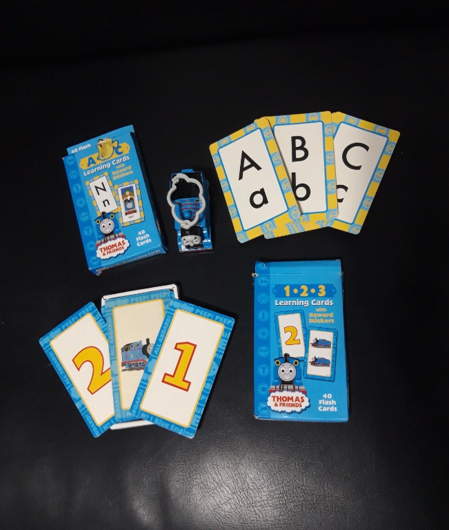THOMAS & friends Learning activity cards Numbers and Letters, Babies ...
