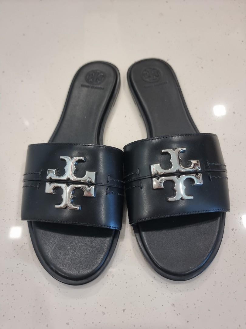 all black tory burch sandals