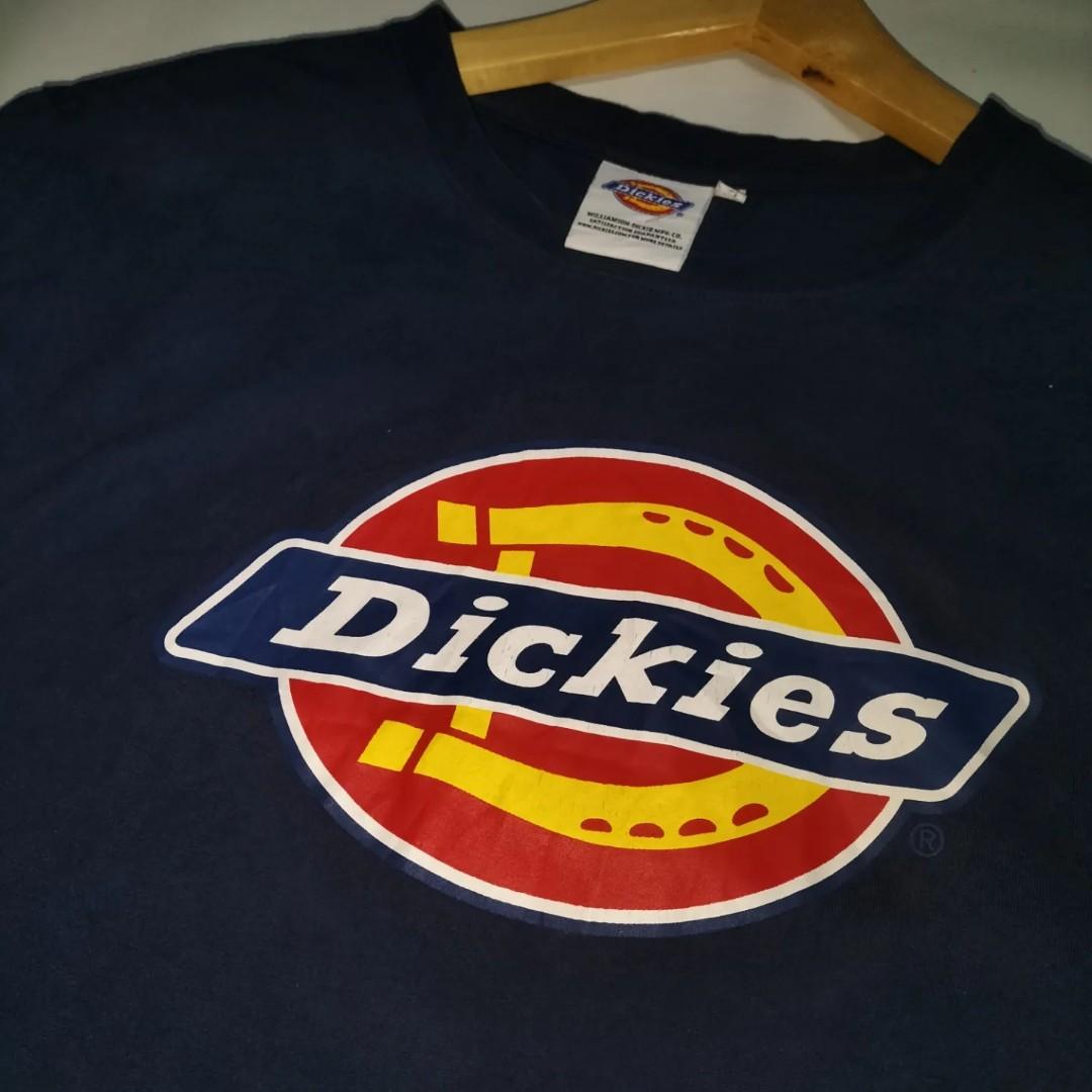 T-shirt Dickies, Fesyen Pria, Pakaian 