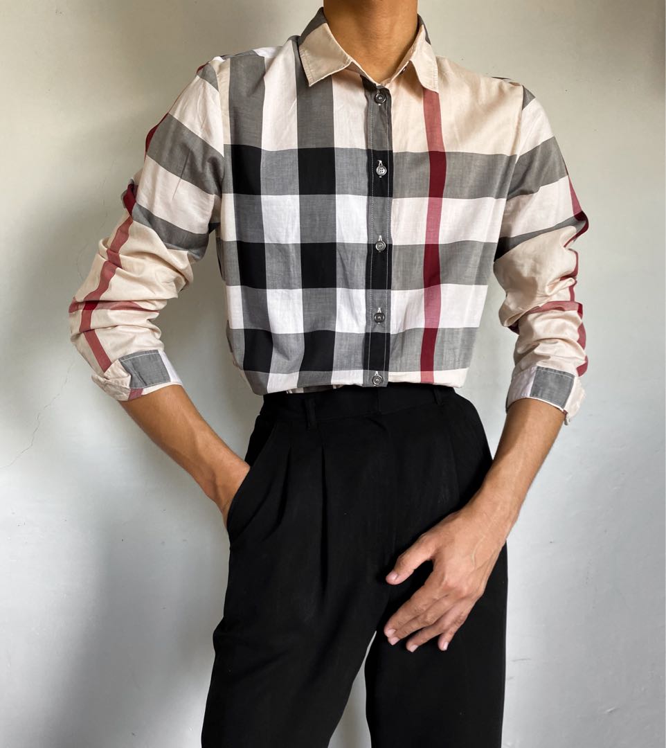 Tfue burberry clearance shirt