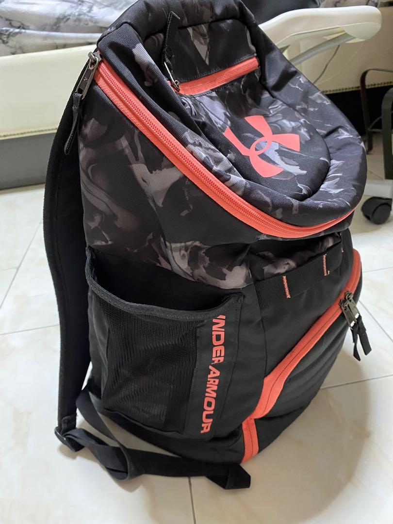 UNDER ARMOUR BACKPACK NEW GYM BAG UNDER ARMOUR RUCKSACK WATER RESISTANT 26 LITRE 