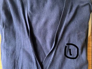 Uniqlo/bershka cardigan藍色外套 返學外套 包本地平郵64229339526786110