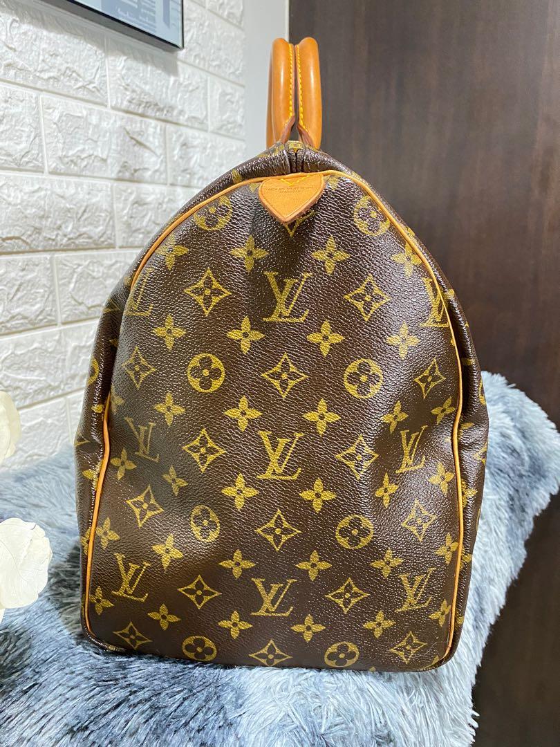 Vintage Louis Vuitton Brown Monogram Keepall 50 – Treasures of NYC