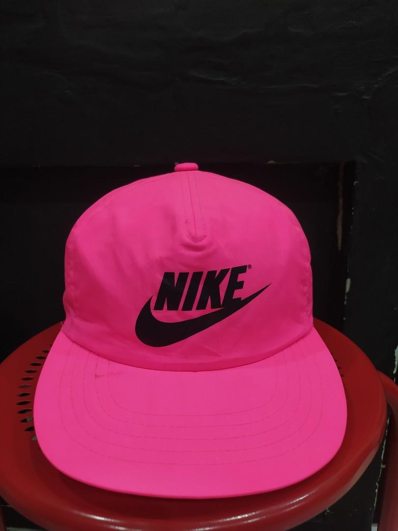 Vtg Nike Fun Run Hat, Fesyen Pria 